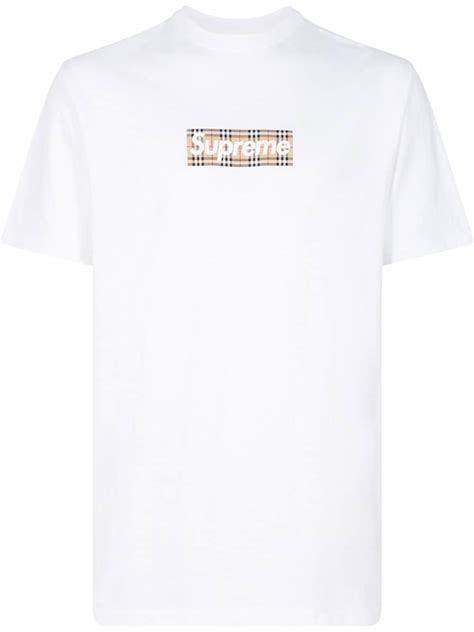 supreme vs burberry|supreme burberry box t shirt.